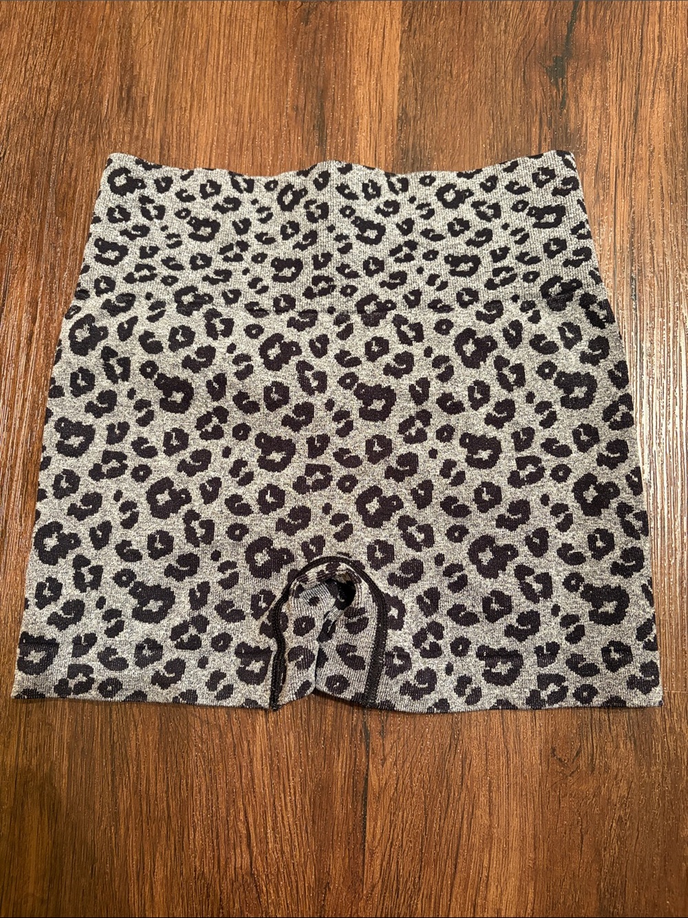 Alphalete black gray leopard Compression athletic  seamless Shorts Women's Small